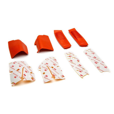 Spektrum SPMA9609 Orange Grip Set with Tape Dx6 Gen 2 and 3 Dx8 Gen 2